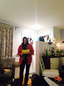 Jon reading "Immortal Memory"