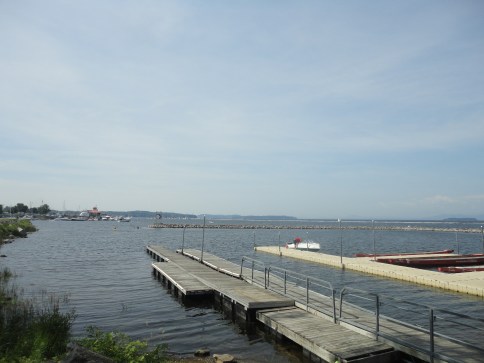 Lake Champlain, downtown Burlington